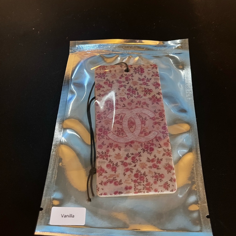 liberty Pink Floral Hanging Air Freshener